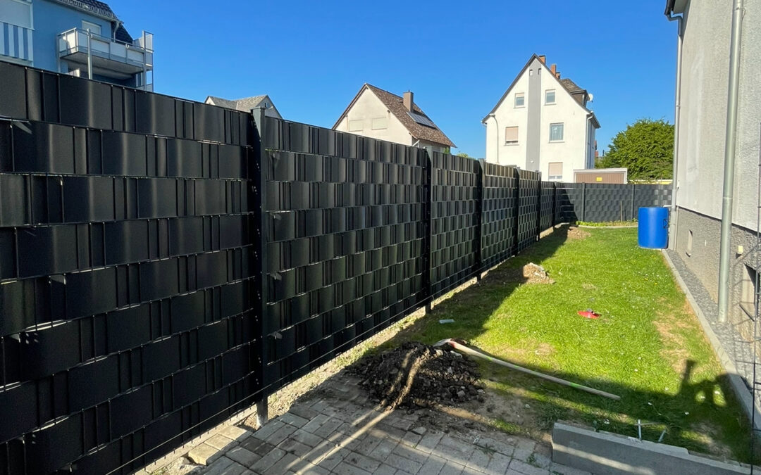 Doppelstabmatten-Zaunbau in Wetzlar